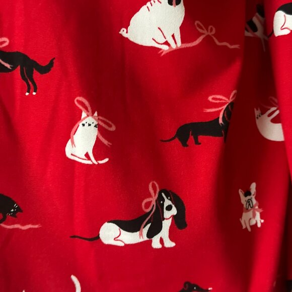 KATE SPADE HOLIDAY PETS PAJAMAS:NWT HOLIDAY PETS (DOGS & CATS) LARGE - Picture 9 of 12